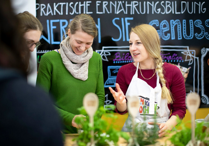 Genussbotschafterinnen der Ich kann kochen!-Initiative